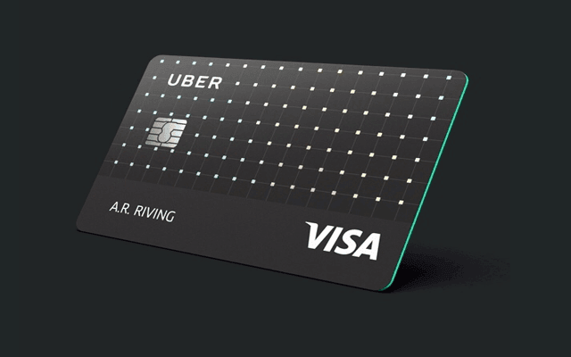 cartão de crédito da uber